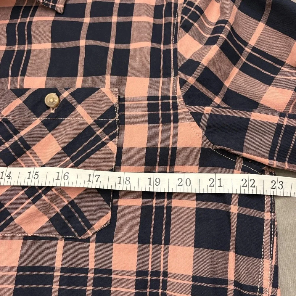 The North Face Men's Large Button Up Hayden Pass 2.0 Long-Sleeve Plaid Outdoors
